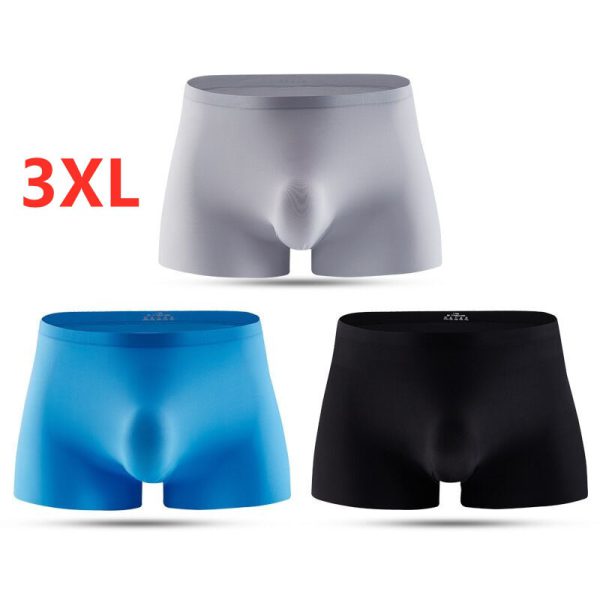 Xiaomi Ice Silk Men's Underwear Boxer Briefs For Men 3D Ultra Thin Comfortable Breathable Quick-Drying Panties 3pcs - Image 21