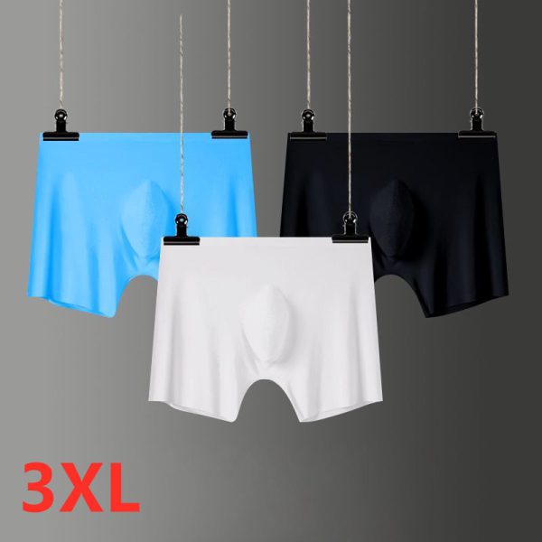 Xiaomi Ice Silk Men's Underwear Boxer Briefs For Men 3D Ultra Thin Comfortable Breathable Quick-Drying Panties 3pcs - Image 10