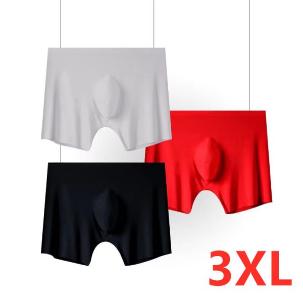 Xiaomi Ice Silk Men's Underwear Boxer Briefs For Men 3D Ultra Thin Comfortable Breathable Quick-Drying Panties 3pcs - Image 14