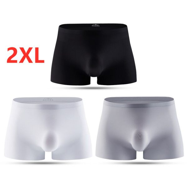 Xiaomi Ice Silk Men's Underwear Boxer Briefs For Men 3D Ultra Thin Comfortable Breathable Quick-Drying Panties 3pcs - Image 24