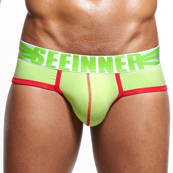 Mens Sexy Underwear Shorts Men Underpants Soft Briefs - Image 2